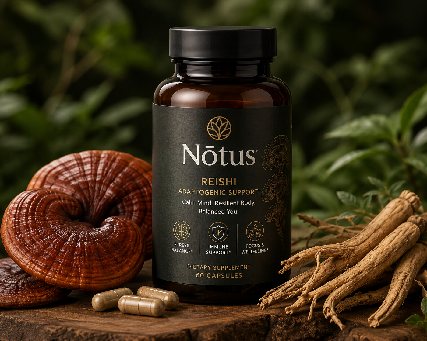 Reishi Mushroom: Nature’s Ancient Ally for Rest, Recovery & Everyday Balance