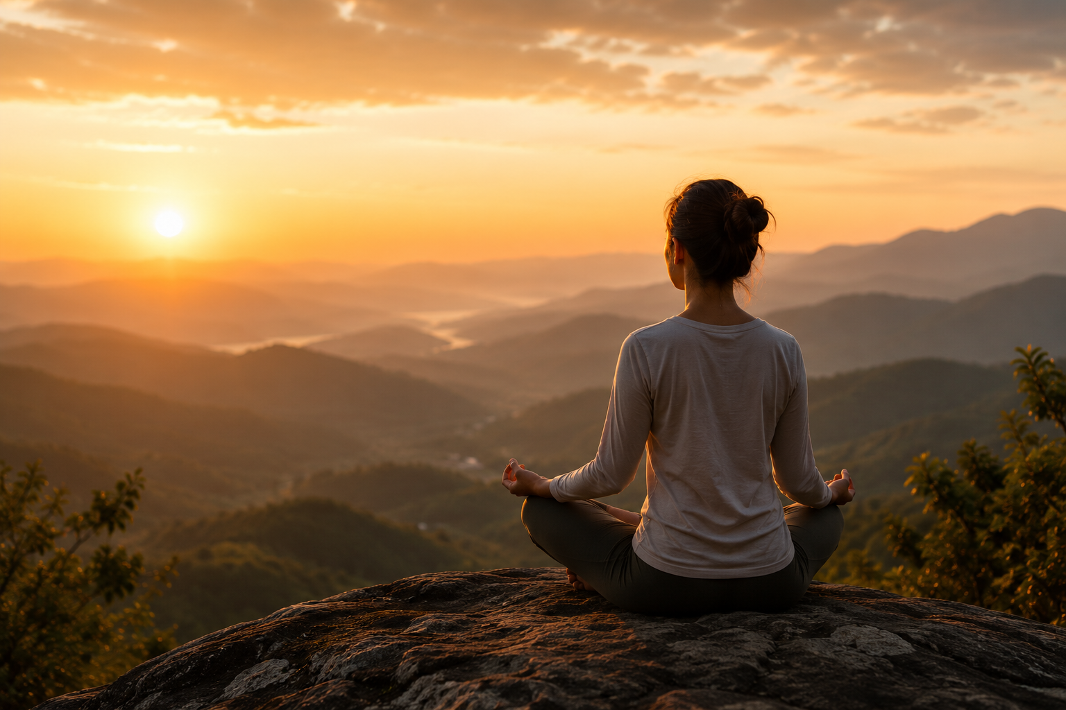 Calm wellness lifestyle